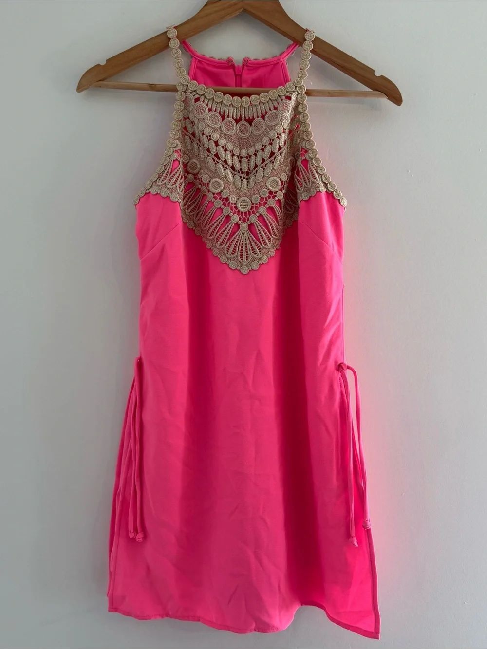 Lilly Pulitzer Pearl Romper Size 00 Pink New With Tags $178
